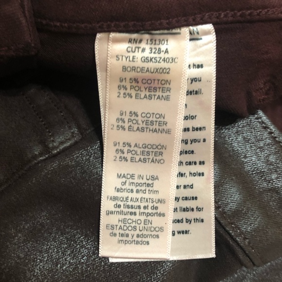 Good American Coated Denim Mini Skirt - Picture 8 of 8